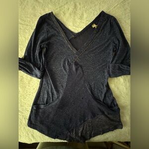 BKE Navy Short Sleeve Tee